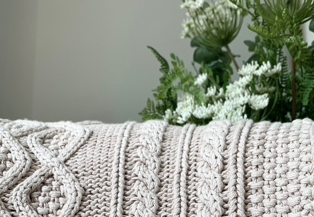 knitted homeware